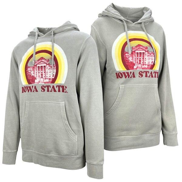 Uscape Rainbow Iowa State Beardshear Gray Hoodie (Was $69.99)